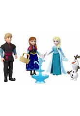Disney Frozen Pack Conjunto de Personajes de Anna y Elsa