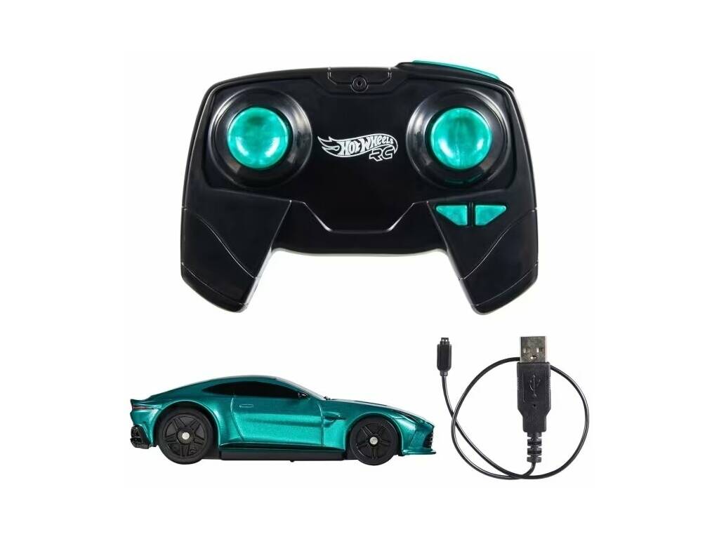 Hot Wheels RC Veículo Aston Martin Vantage 1:64