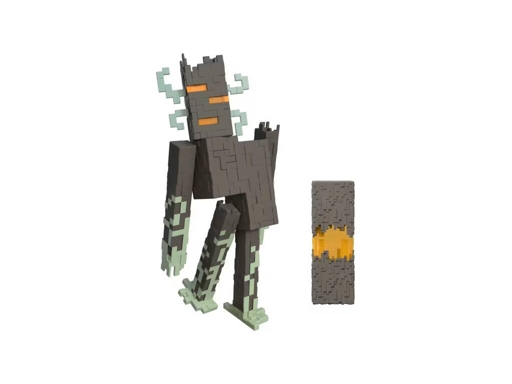 Minecraft Figurine crépitante avec lumière et sons