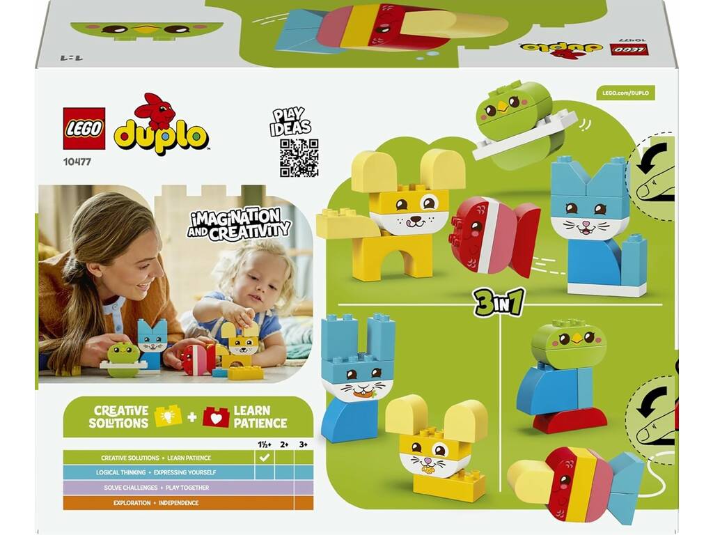 Lego Duplo Niedliche Kreative Haustiere 3 in 1
