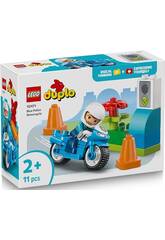 Moto de police bleue Lego Duplo