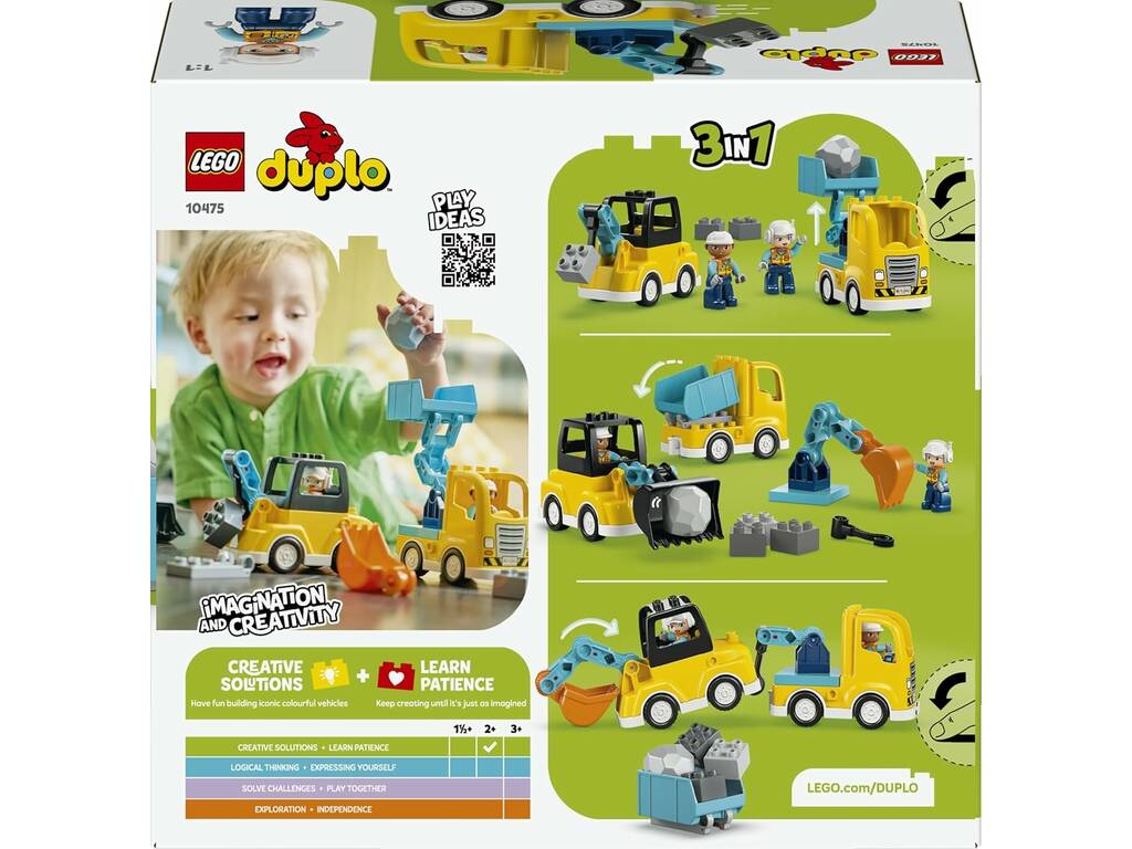 Lego Duplo Veículos de Construção 3 em 1