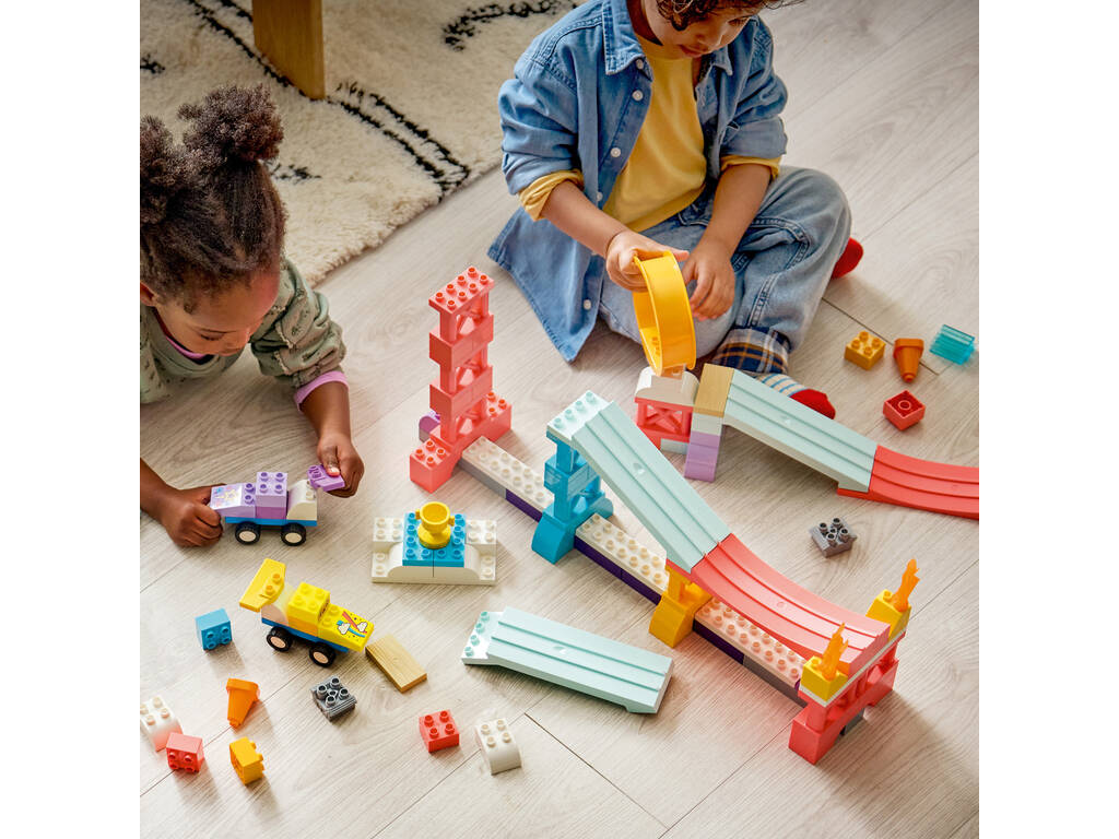 Lego Duplo Rampas Creativas 3 en 1 con Vehículos