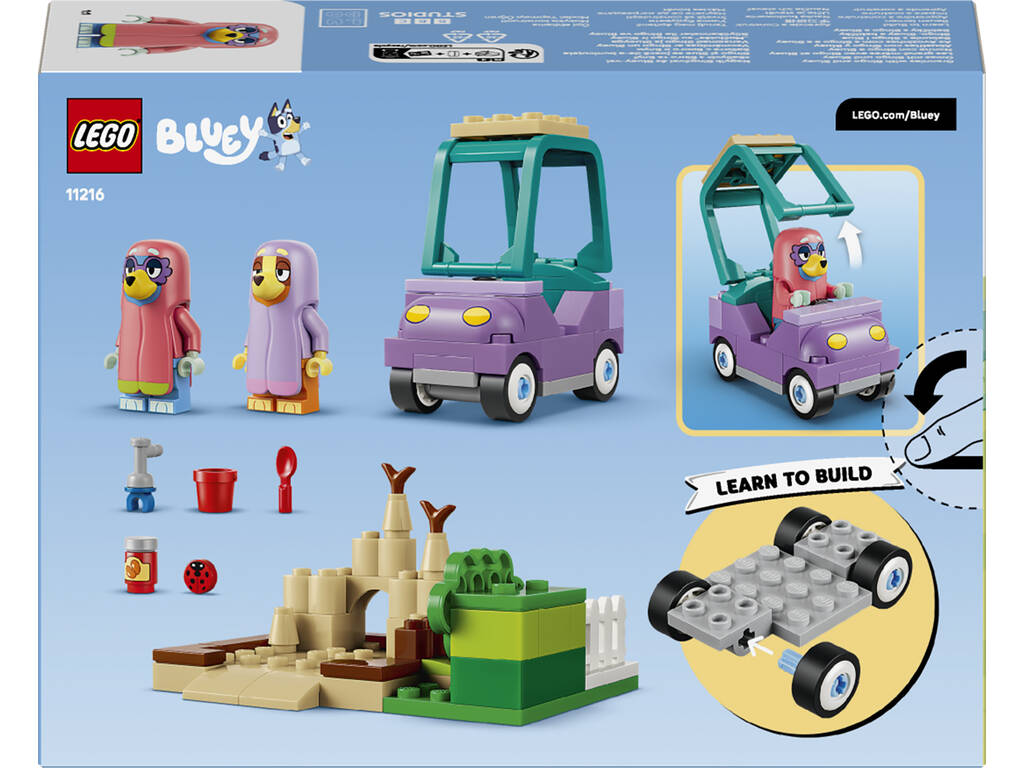 Lego Bluey Abuelitas con Bingo y Bluey