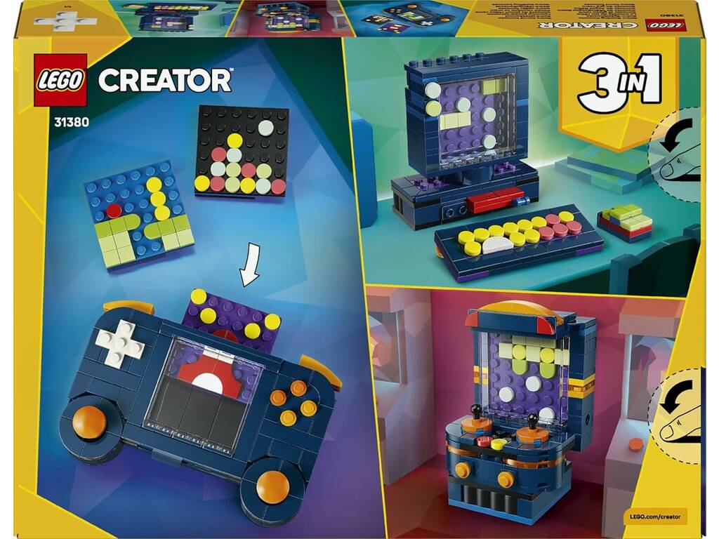 Lego Creator 3 in 1 Console per videogiochi retrò