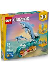 Lego Creator 3 in 1 Animali marini: Bellissimi delfini