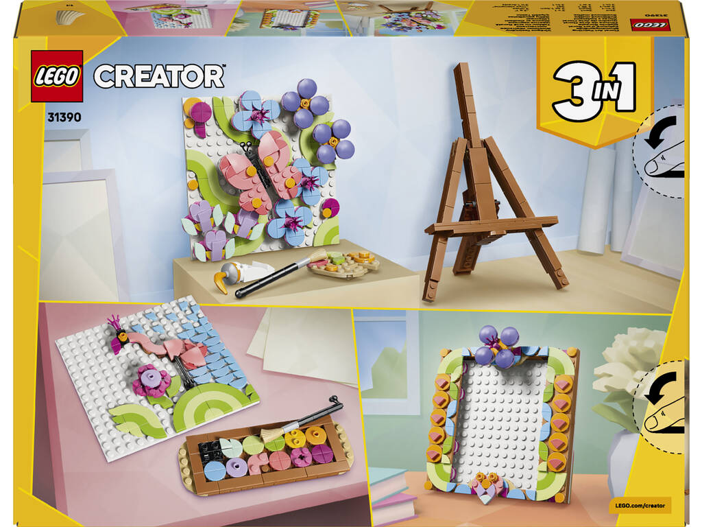 Lego Creator Pintura Decorativa de Arte Floral