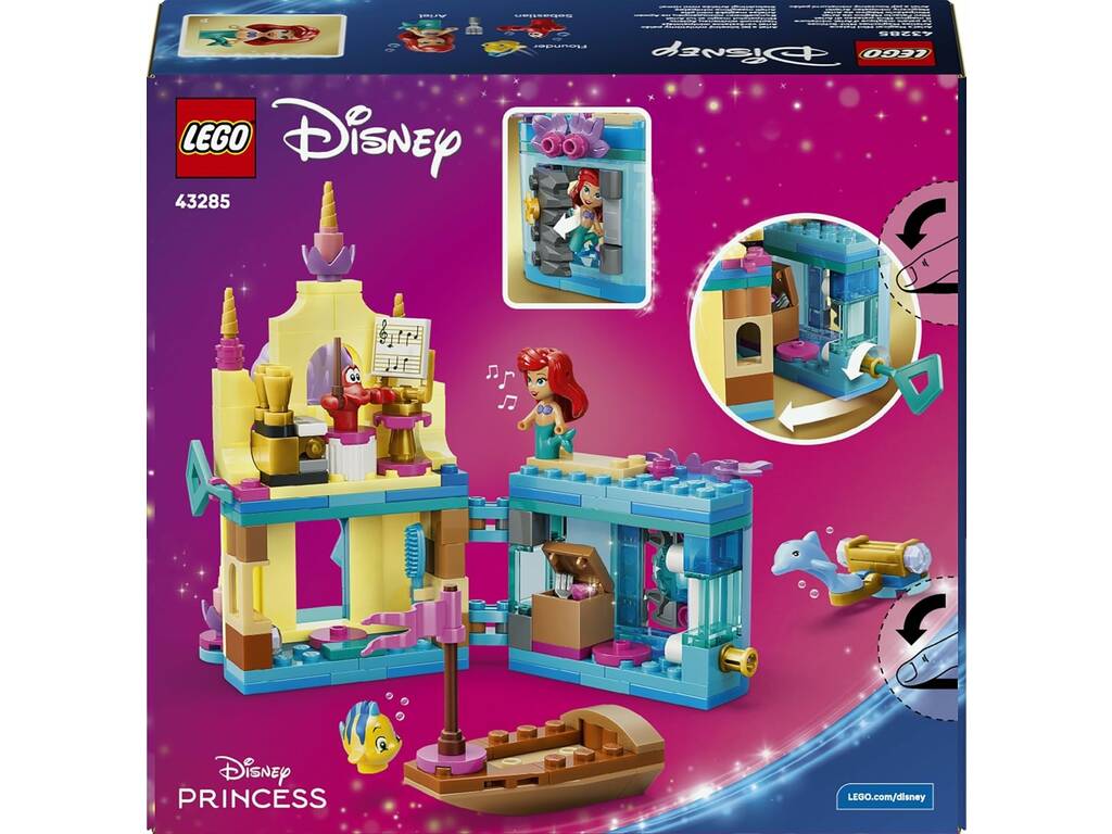 Lego Disney Mini palazzo magico di Ariel