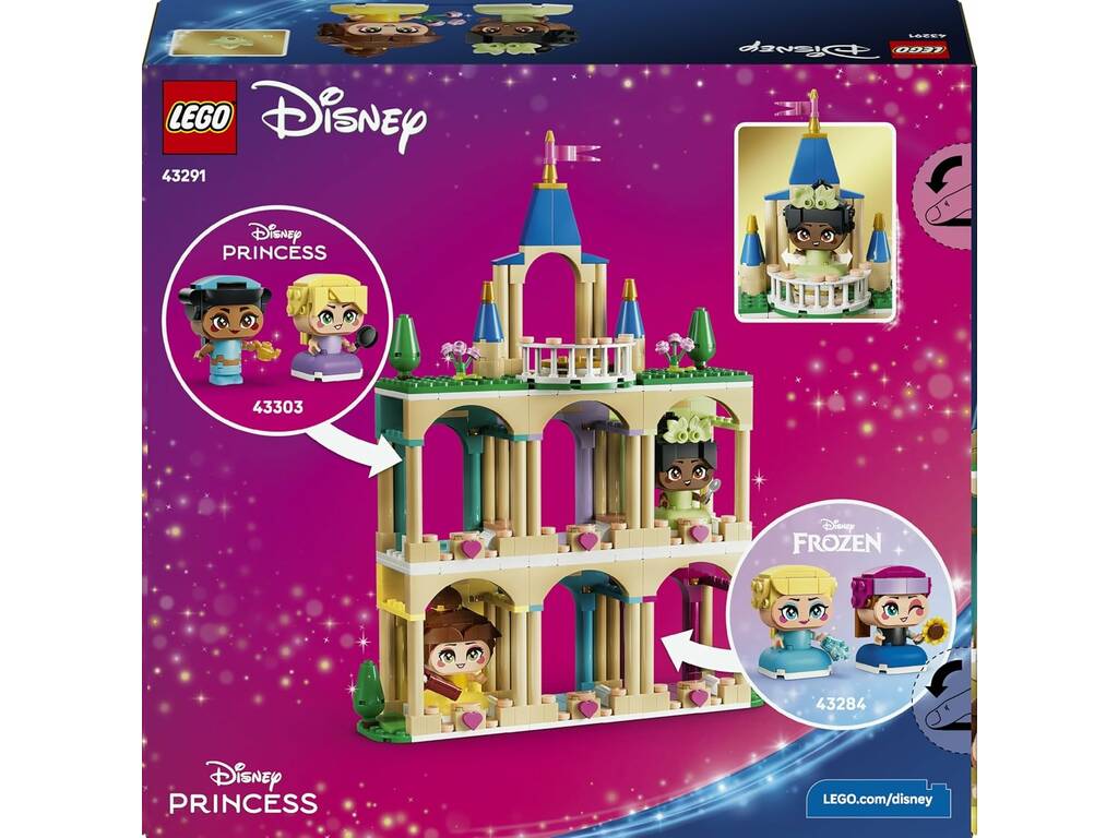 Lego Disney Mini Bella e Tiana con castello