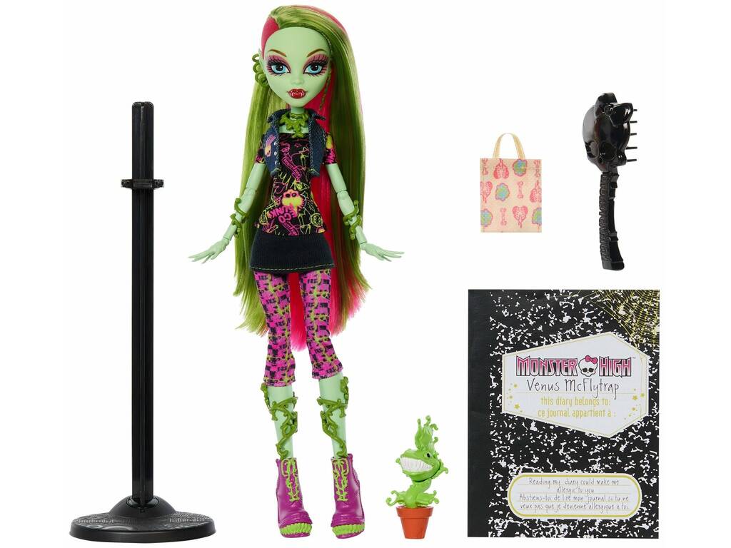 Monster High Boo-riginal Creeproduction Muñeca Venus McFlytrap