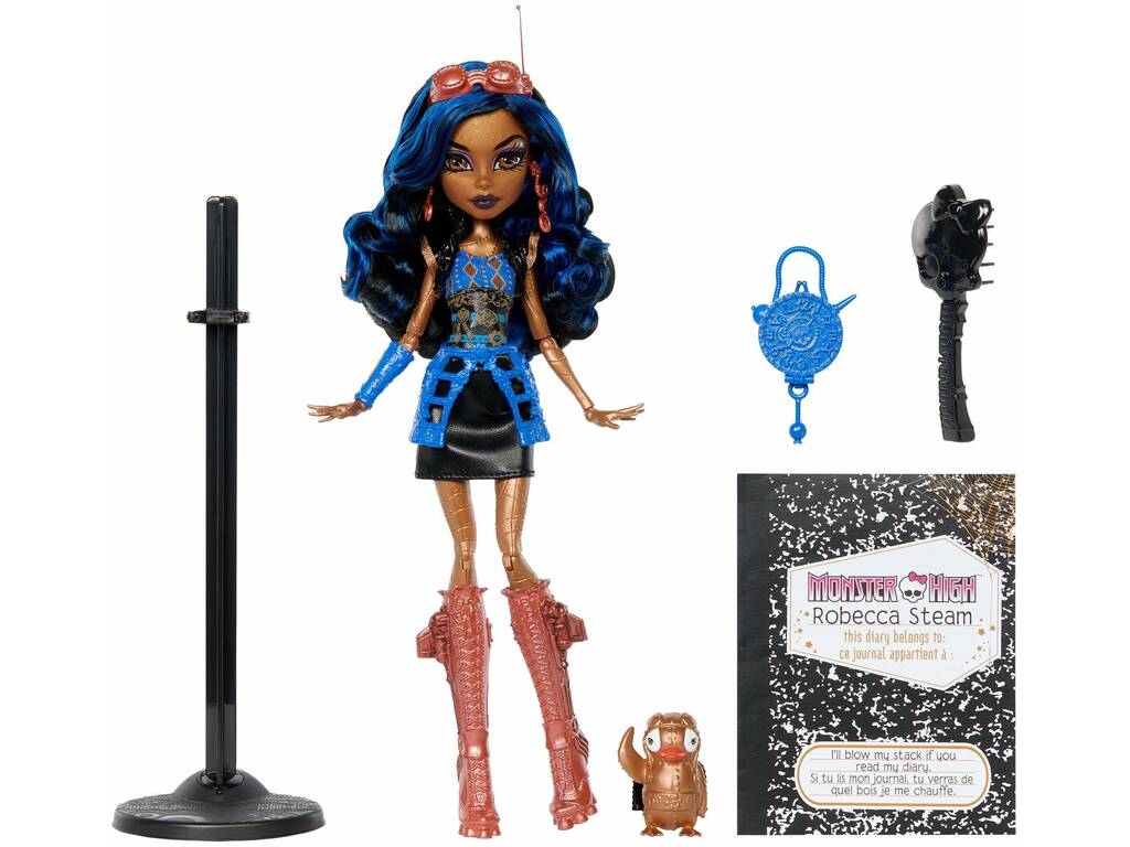 Monster High Boo-riginal Creeproduction Muñeca Robecca Steam