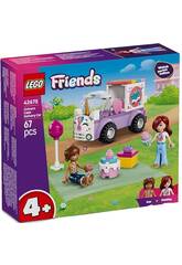 Lego Friends Voiture licorne de livraison de gâteaux