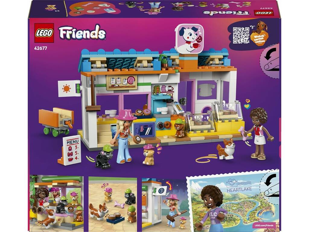 Lego Friends Pasticceria con dolci per cani