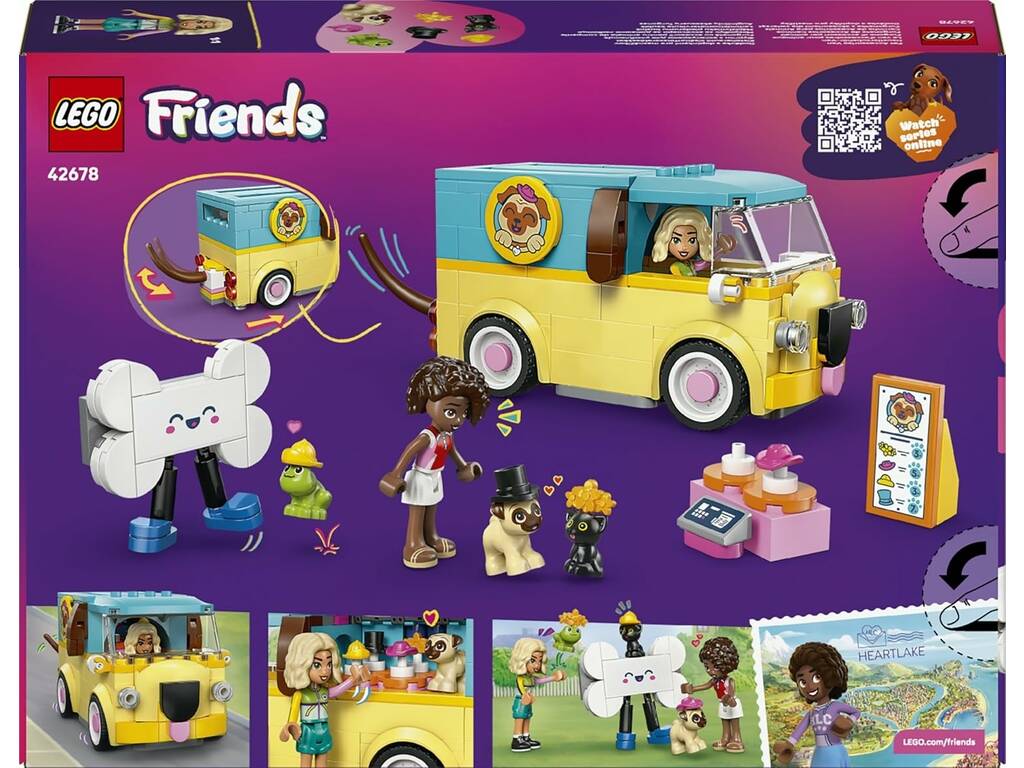 Lego Friends Furgone con accessori per cani