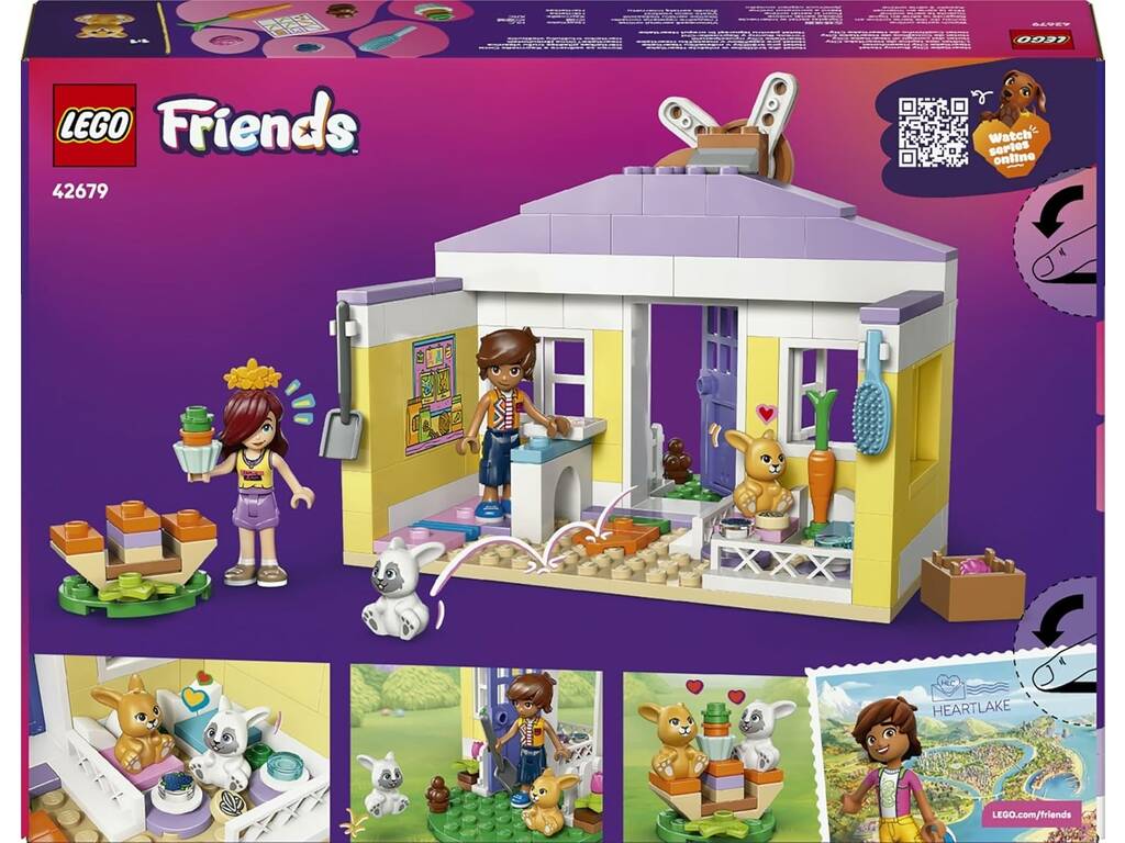 Lego Friends Hotel dei coniglietti di Heartlake City