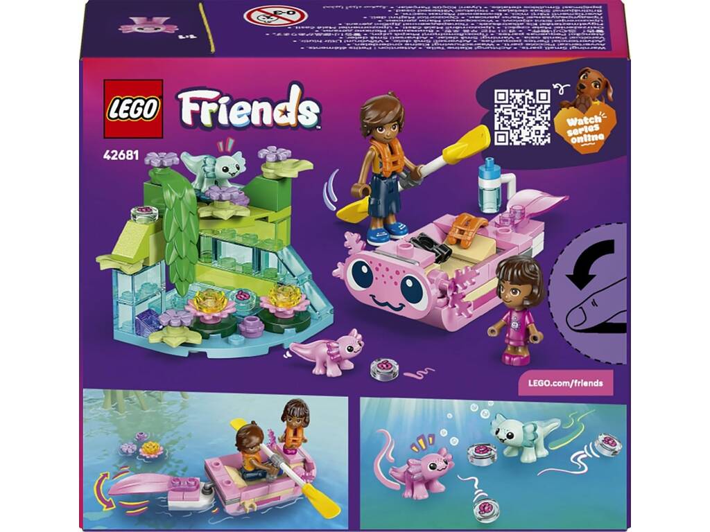 Lego Friends Avventure in barca Ajolote