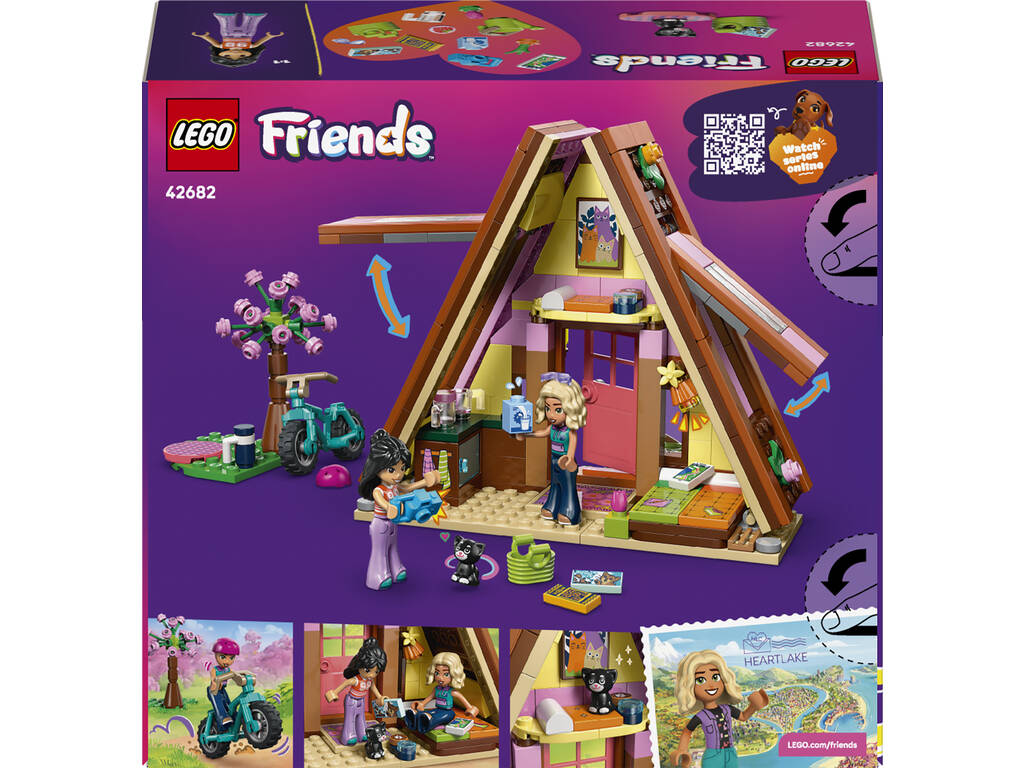 Lego Friends Cabaña de Glamping en la Naturaleza