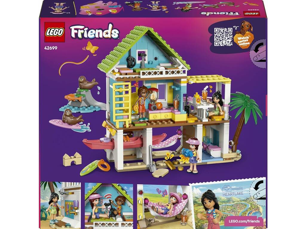 Lego Friends Casa sulla spiaggia con le foche