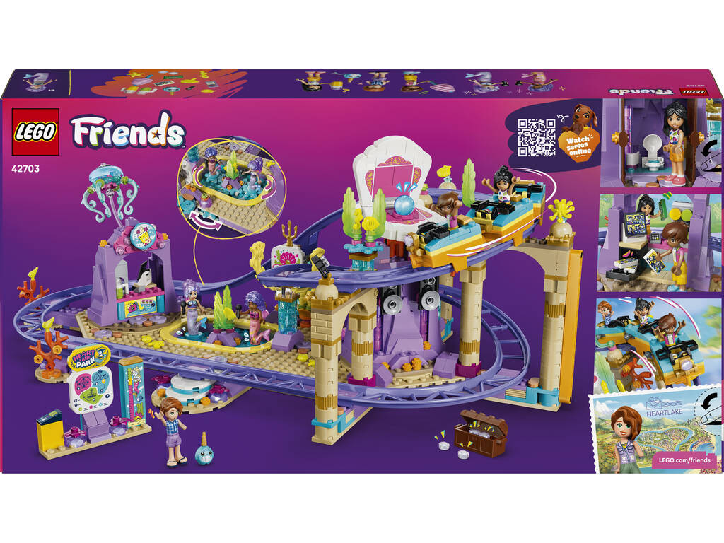 Lego Friends Montaña Rusa: Mundo Submarino