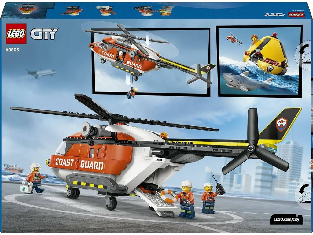 Lego City Hélicoptère des garde-côtes