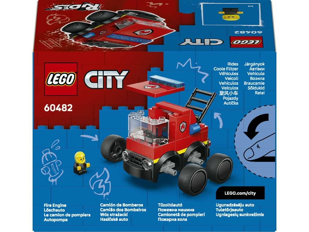 Lego City Rides Veicoli: Camion dei pompieri