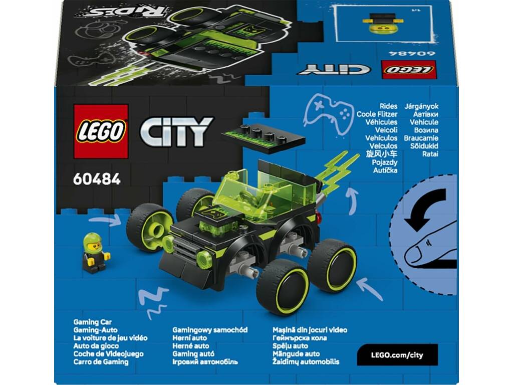 Lego City Rides Veicoli: Auto da corsa dei videogiochi