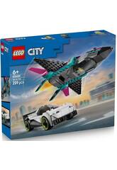 Lego City Jet vs Voiture