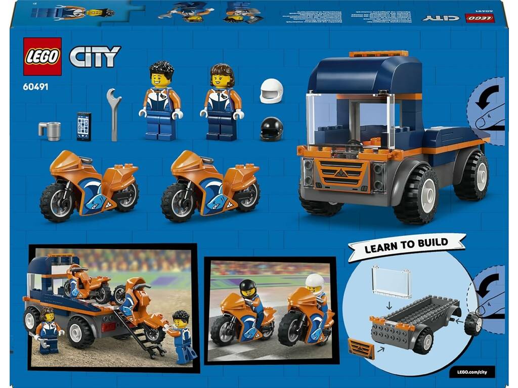Lego City Camion per il trasporto di moto