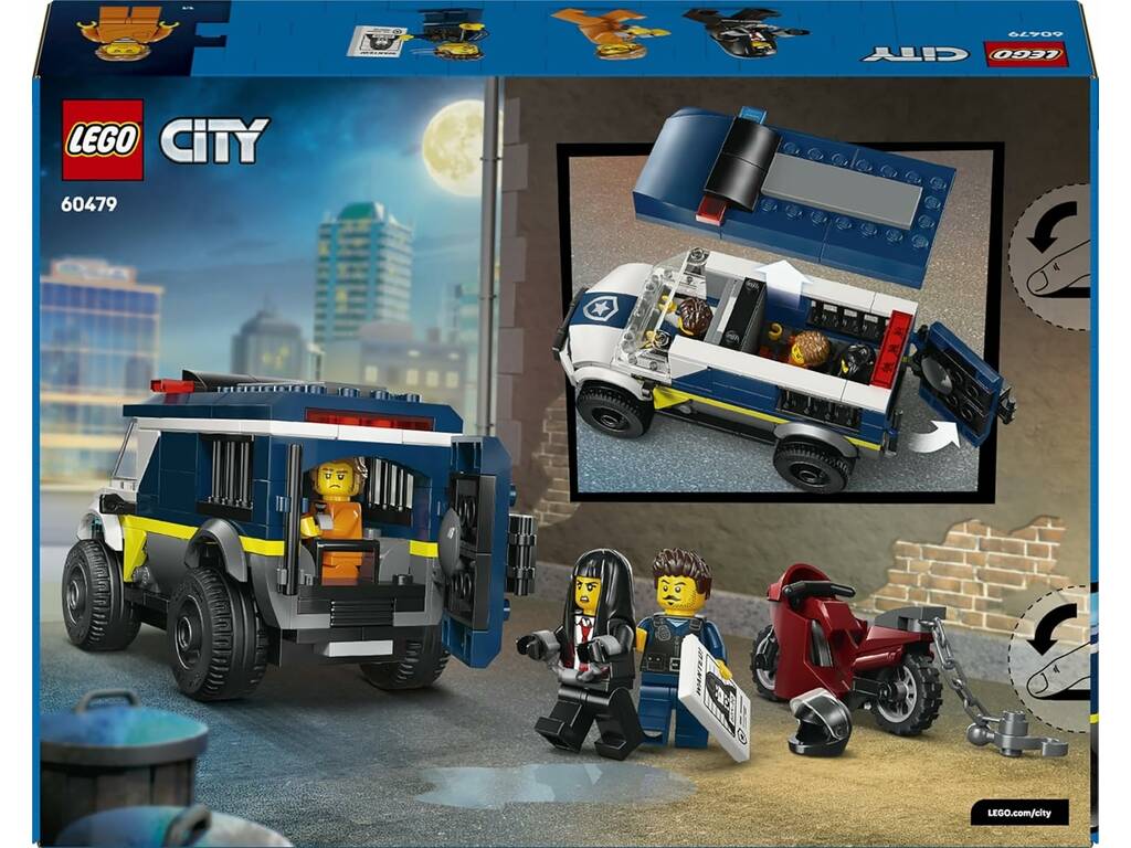 Lego City Furgone di Trasporto Penitenziario della Polizia