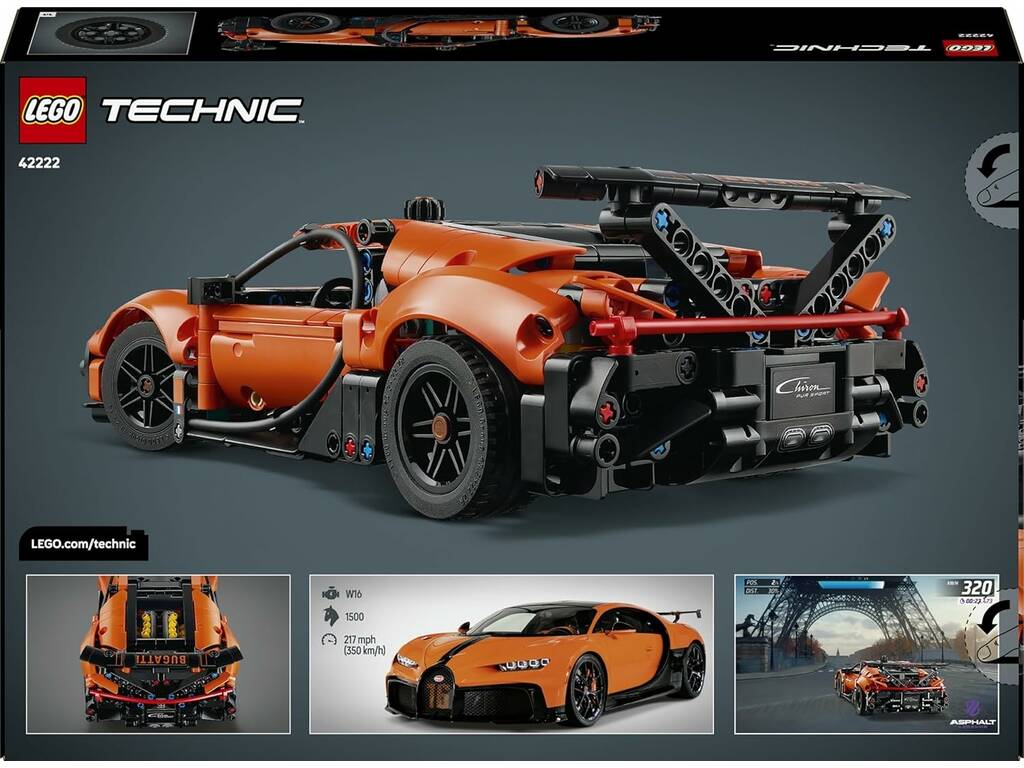Lego Technic Ipercart Bugatti Chiron Pur Sport