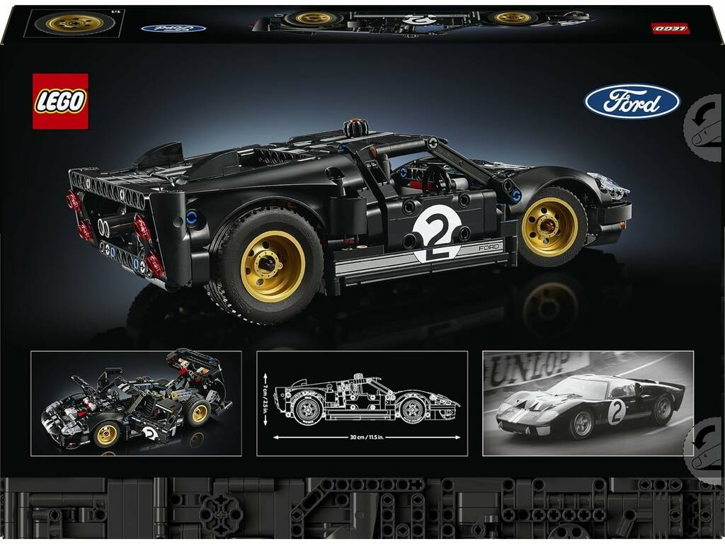 Lego Technic Auto da corsa Ford GT40 MKII del 1966