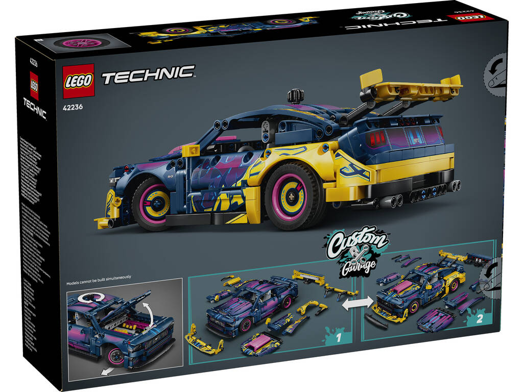 Lego Technic Taller de Tuning: Coche Ford Mustang GT