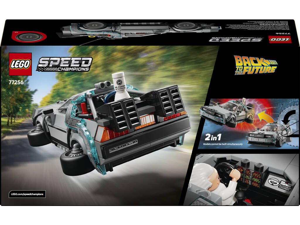 Lego Speed Champions Back To The Future Macchina del Tempo di Ritorno al Futuro