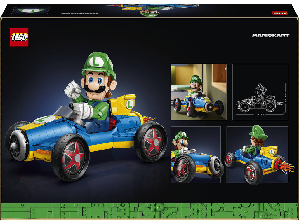 Lego Super Mario MarioKart: Luigi y Mach 8