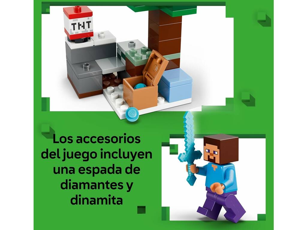 Lego Minecraft L'Avventura di Steve nella Taiga