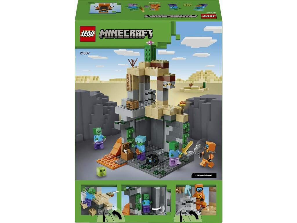 Lego Minecraft Il Dungeon degli Zombie