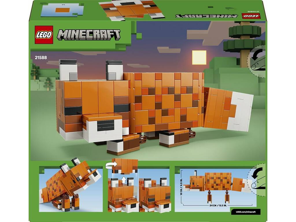Lego Minecraft La Volpe