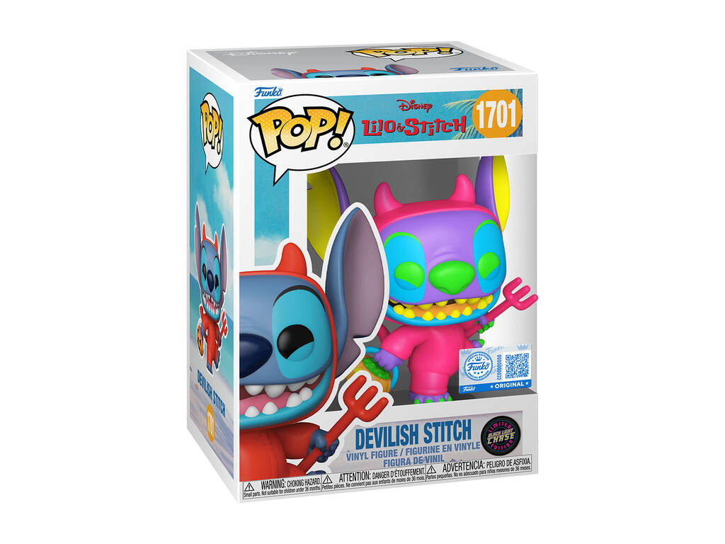 Funko Pop Disney Lilo et Stitch Figurine Exclusive Devilish Stitch