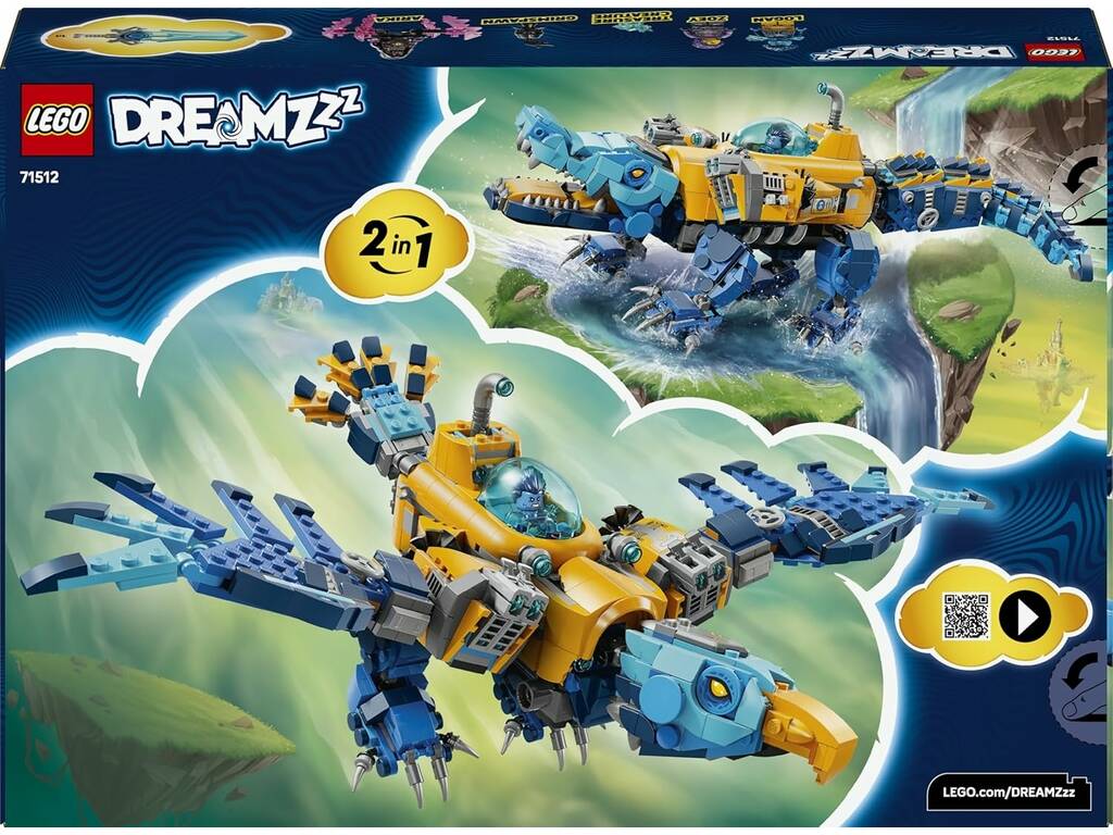 Lego Dreamzzz Sottomarino Coccodrillo