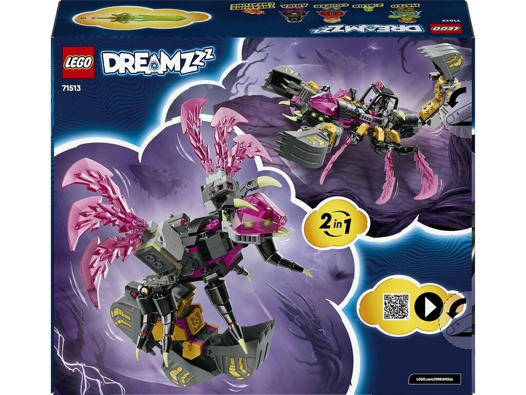 Lego Dreamzzz Pelle mécanique Scorpion cauchemardesque
