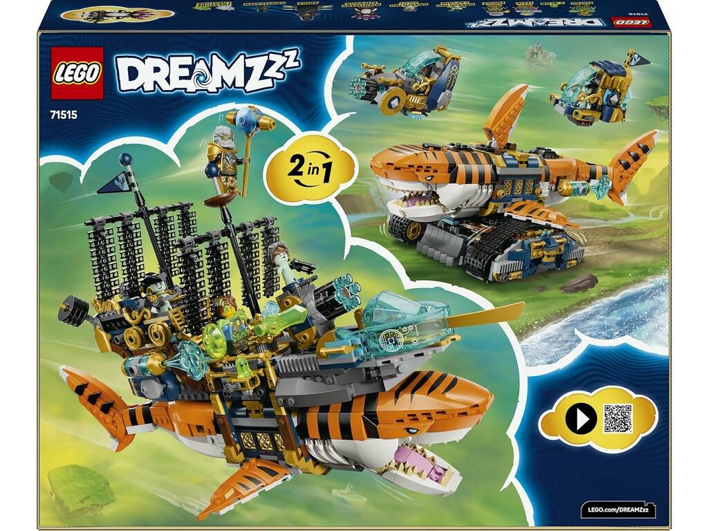 Lego Dreamzzz Carro Armato Squalo Tigre