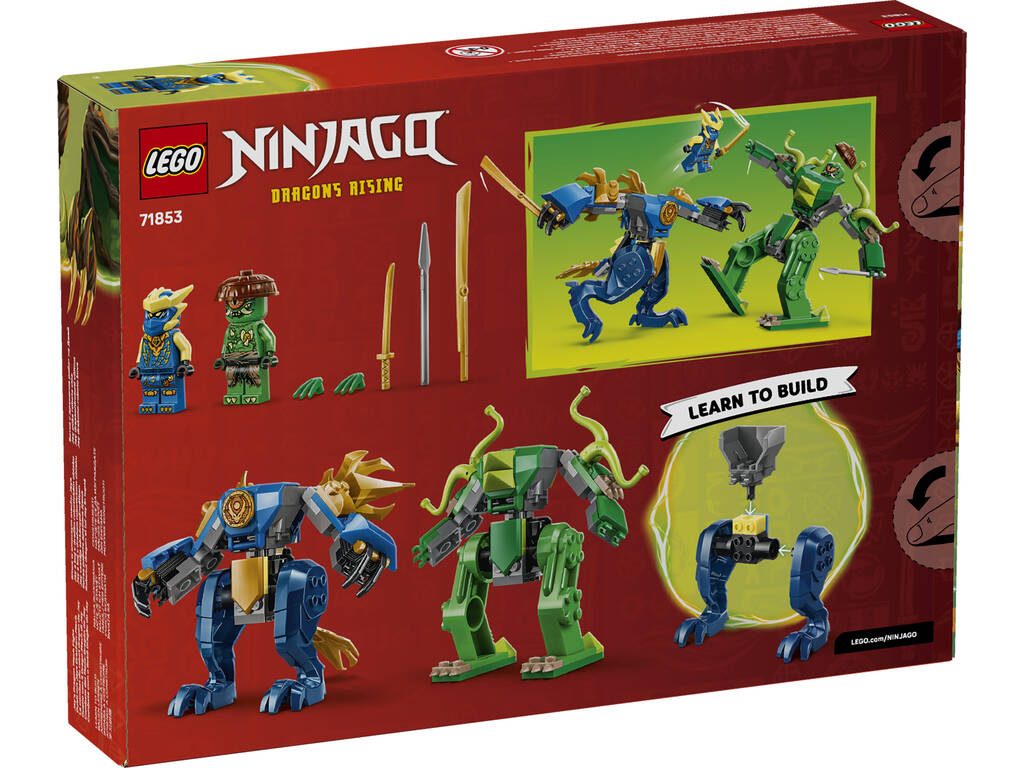 Lego Ninjago Combate del Meca-Dragón de Jay