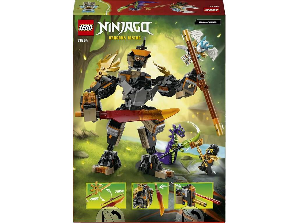 Lego Ninjago Missions-Mecha: Cole & Zane Drache