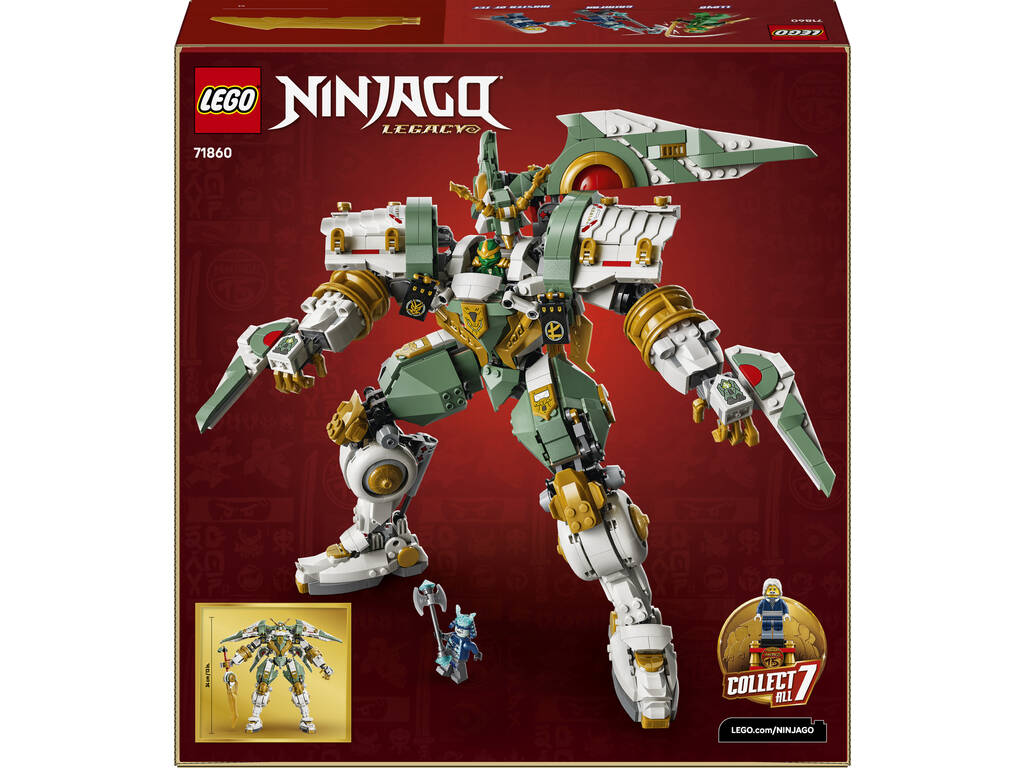 Lego Ninjago Titán Robot de Lloyd: 15 Aniversario
