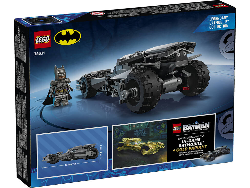 Lego DC Batman Batmóvil de Batman v Superman