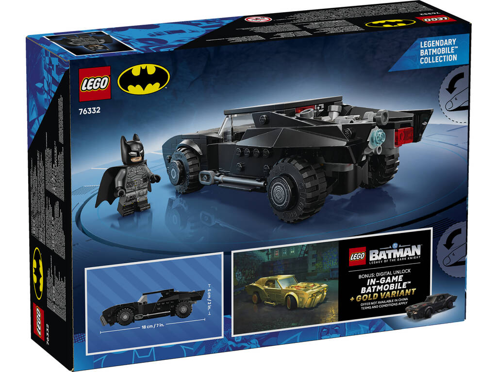 Lego DC Batman Batmóvil de The Batman