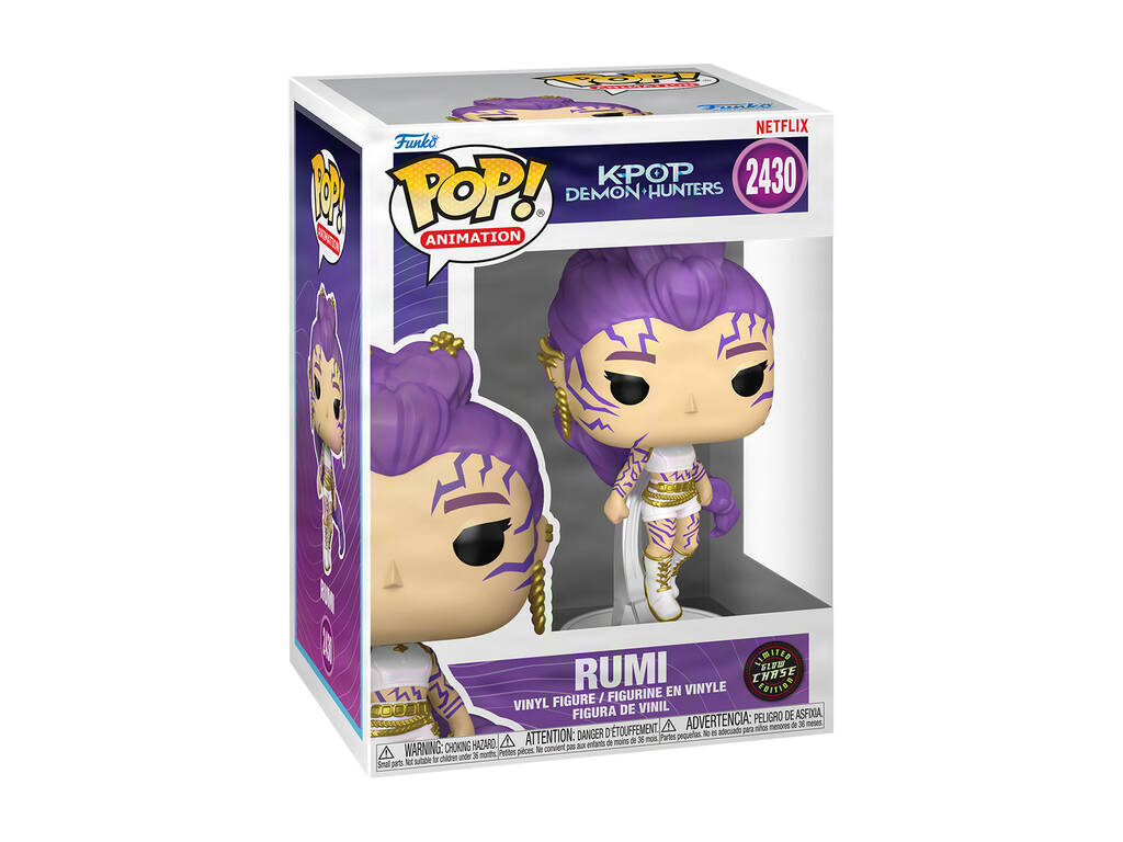 Funko Pop Animation K-Pop Demon Hunters Figurine Rumi What It Sounds Like
