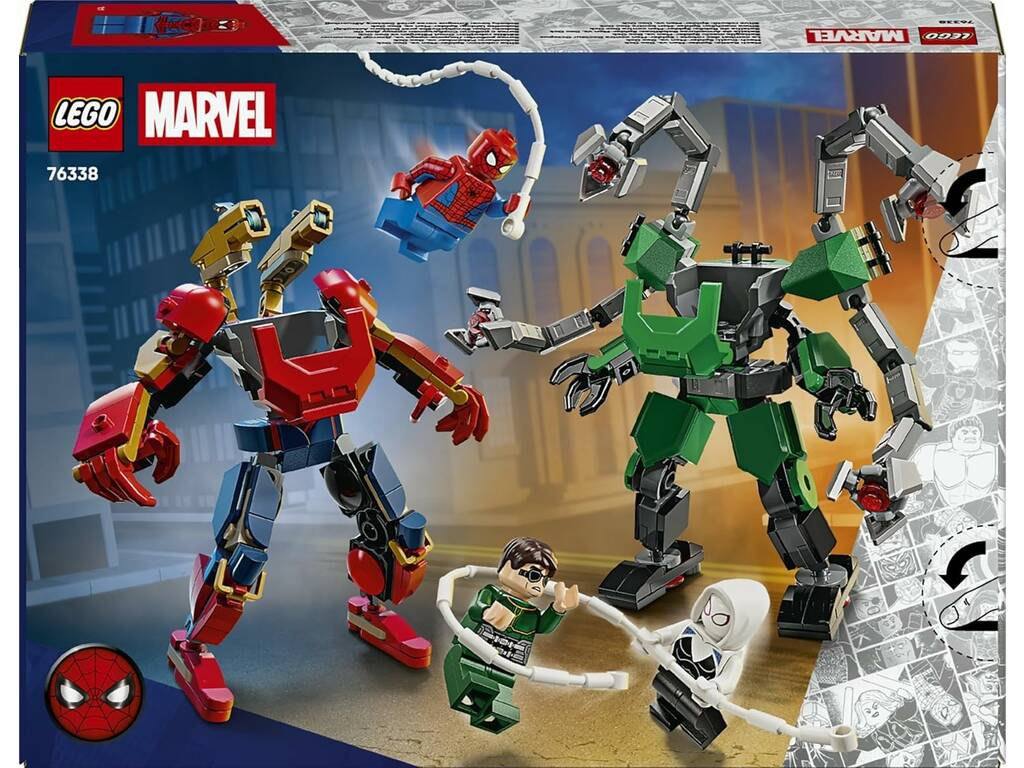 Lego Marvel Battaglia delle armature robotiche: Spiderman vs Doc Oc