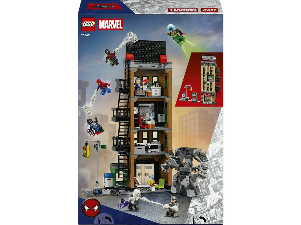 Lego Marvel Spiderman vs Mysterio: Il Daily Bugle