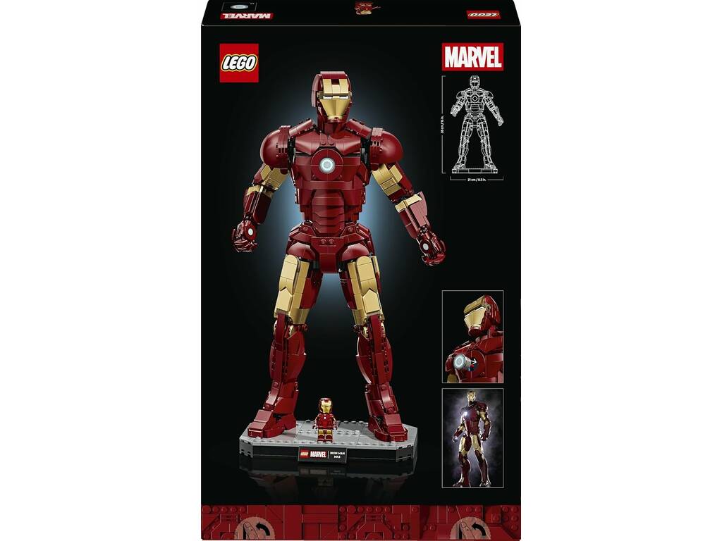 Lego Marvel Iron Man Mark 3: Edição para Coleccionadores